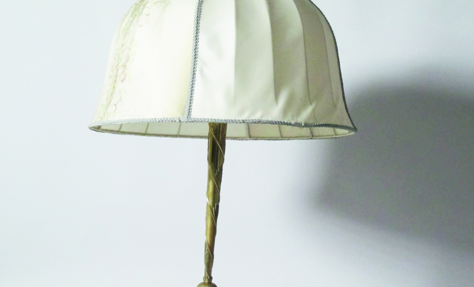 Dagobert Peche, Tischlampe mit Lampenschirm, 1921 © ©Leopold Museum, Wien