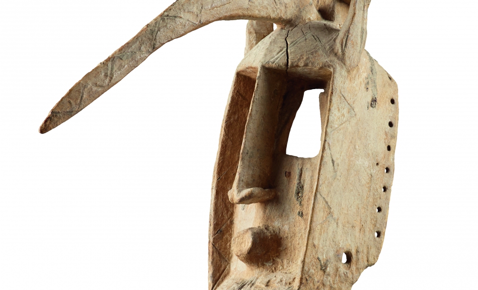 Dogon, Mali, Picoreur-Maske, 19. bis frühes 20. Jh. © Leopold Museum, Wien