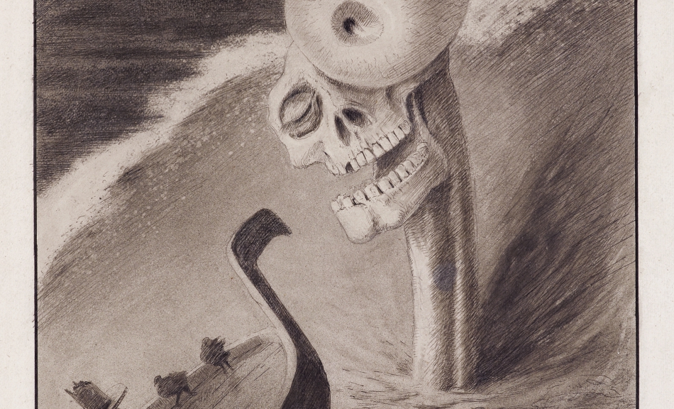 ALFRED KUBIN, „Das Grausen“ | um 1902 © Leopold Museum, Wien | Leopold Museum, Vienna © Eberhard Spangenberg/Bildrecht, Wien, 2016