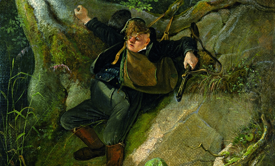 Carl Spitzweg, Jagdunglück, 1839 © Museum Georg Schäfer, Schweinfurt Foto | Photo: Museum Georg Schäfer, Schweinfurt