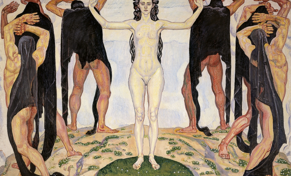 FERDINAND HODLER, Die Wahrheit | 1903 © Kunsthaus Zürich, Dauerleihgabe der Stadt Zürich, 1930, Foto: Kunsthaus Zürich