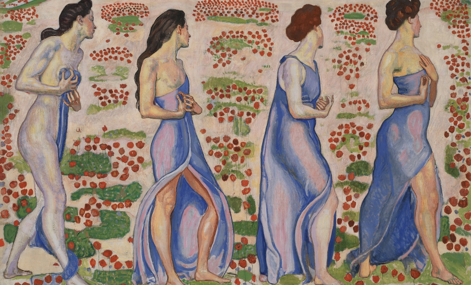 FERDINAND HODLER, Die Empfindung III | um 1905 © Eigentum des Kanton Bern, Foto: Eigentum des Kantons Bern/Wilhelm Balmer