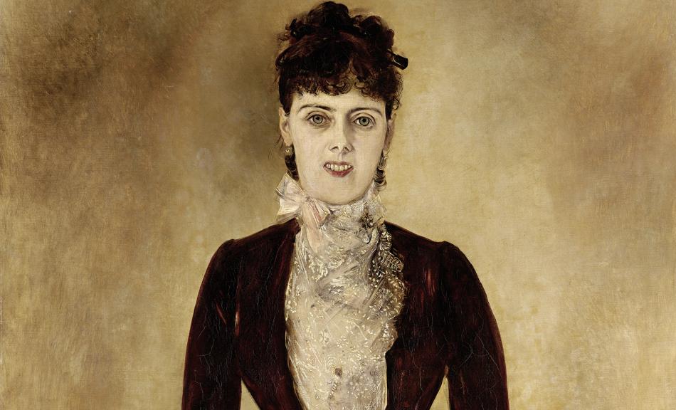 ANTON ROMAKO, Bildnis Isabella Reisser, 1885 © Leopold Museum, Wien | Foto: Leopold Museum, Wien