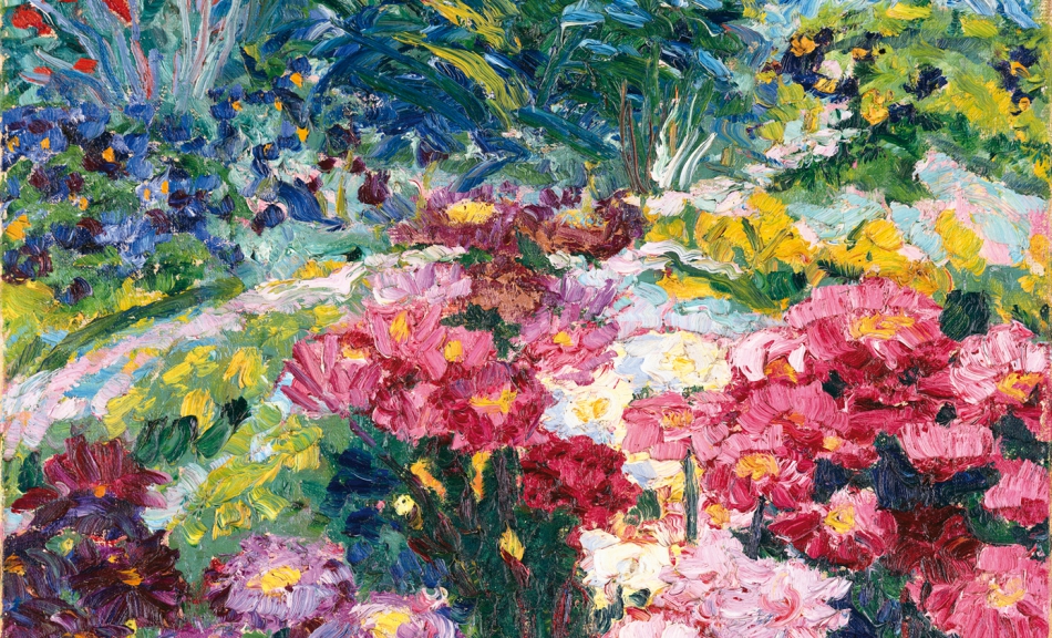 EMIL NOLDE, ANNA WIEDS GARTEN, 1907 © Courtesy Heidi Horten Collection © Nolde Stiftung Seebüll