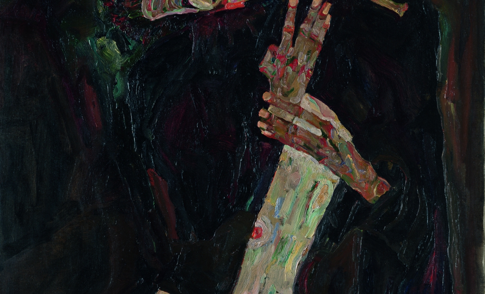 EGON SCHIELE | "Der Lyriker" | 1911 © Leopold Museum, Wien | Foto: Leopold Museum, Wien/Manfred Thumberger