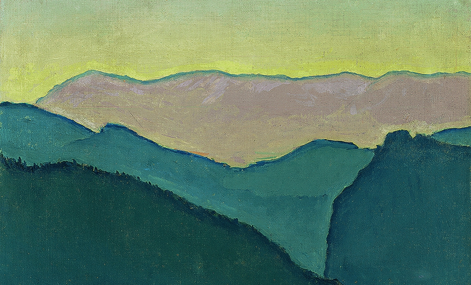 KOLOMAN MOSER | Bergketten | 1913 © Leopold Museum, Wien