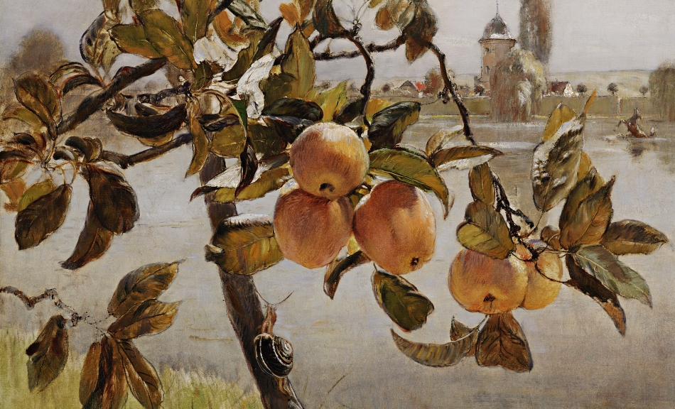 RUDOLF RIBARZ | Apple Tree | c. 1875 © Leopold Museum, Vienna