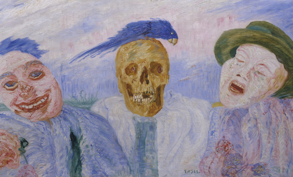 James Ensor, Du Rire aux Larmes, 1908 © Sammlung Simon, London; VBK Wien, 2009