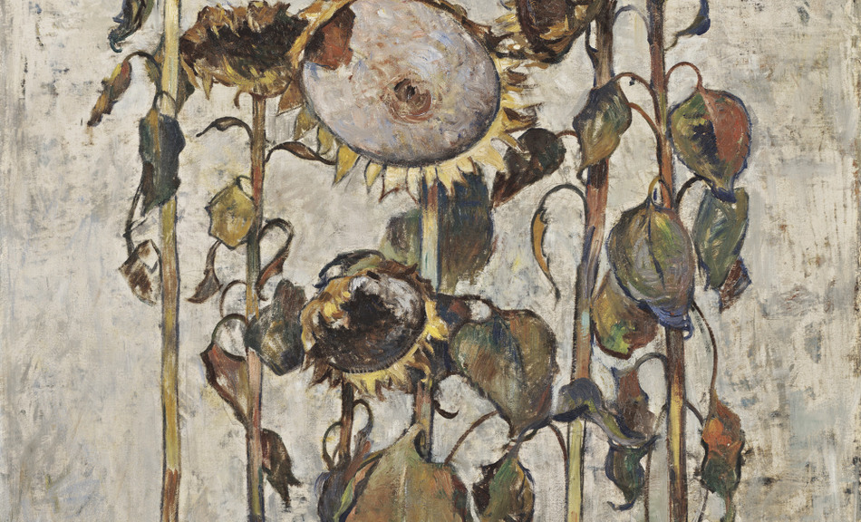 Leopold Hauer, Sunflowers, 1963 © VBK Vienna, 2009