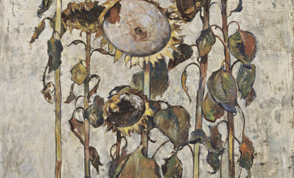 Leopold Hauer, Sonnenblumen, 1963 © VBK Wien, 2009