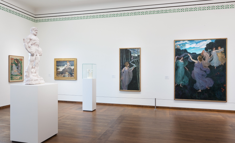 Ausstellungsansicht „Wien 1900. Aufbruch in die Moderne“, 2019 005 © Leopold Museum, Wien Foto: Lisa Rastl