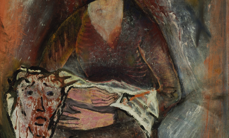 OSKAR KOKOSCHKA, Veronika mit dem Schweißtuch, 1909 © Szépművészeti Múzeum - Museum of Fine Arts Budapest Foto: Szépművészeti Múzeum - Museum of Fine Arts Budapest © Fondation Oskar Kokoschka/Bildrecht Wien, 2019