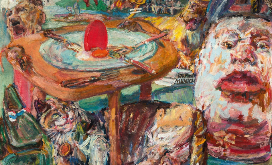 OSKAR KOKOSCHKA, Das rote Ei, 1940/41 © National Gallery in Prague Foto: 2019 National Gallery Prague © Fondation Oskar Kokoschka/Bildrecht Wien, 2019