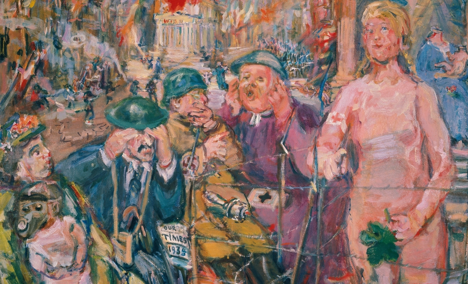 OSKAR KOKOSCHKA, Anschluss - Alice im Wunderland, 1942 © Wiener Städtische Versicherung AG - Vienna Insurance Group Foto: Wiener Städtische Versicherung AG - Vienna Insurance Group/Fotostudio Otto © Fondation Oskar Kokoschka/Bildrecht Wien, 2019