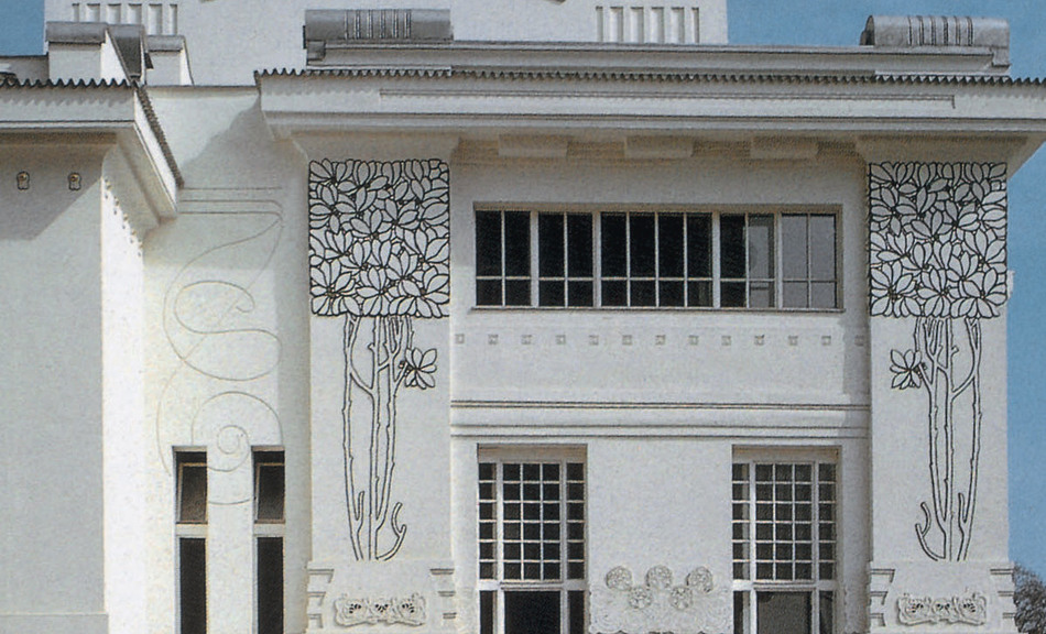 Joseph Maria Olbrich, Wiener Secessionsgebäude, seitliche Ansicht, 1897/98 © Städtische Kunstsammlung Darmstadt, Institut Mathildenhöhe