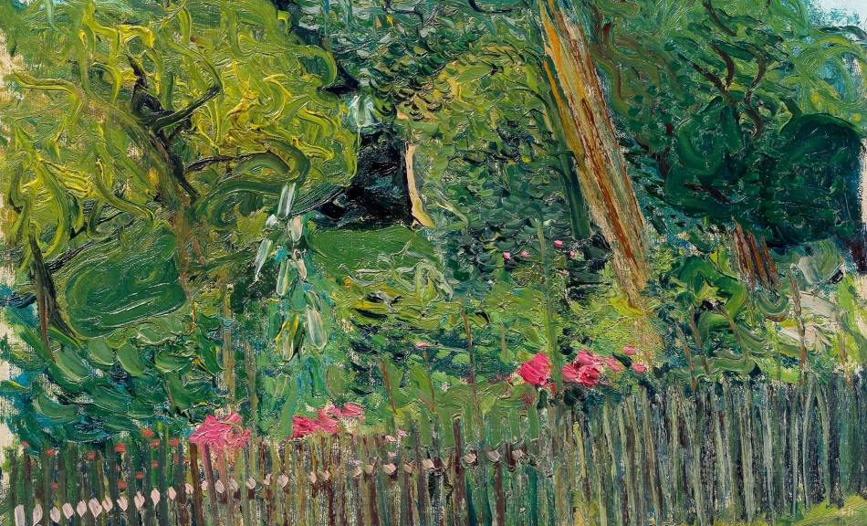 Richard Gerstl, Country Garden with Fence, 1907 © Leopold Museum, Wien | Vienna, Foto | Photo: Leopold Museum, Wien | Vienna/Manfred Thumberger