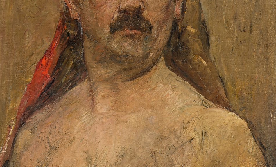 Lovis Corinth, Self-Portrait as Half-Nude with Red Headscarf, 1909 © Museum Georg Schäfer, Schweinfurt, Foto | Photo: Museum Georg Schäfer, Schweinfurt