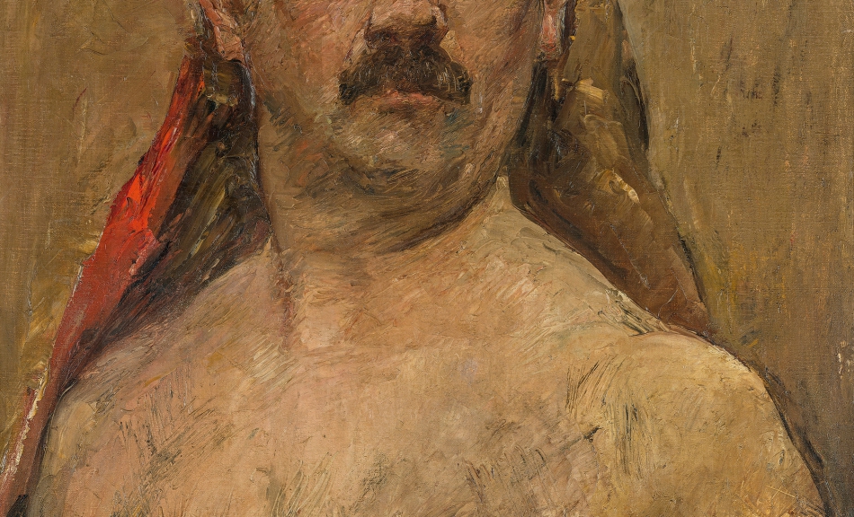 Lovis Corinth, Selbstbildnis als Halbakt mit rotem Kopftuch, 1909 © Museum Georg Schäfer, Schweinfurt, Foto | Photo: Museum Georg Schäfer, Schweinfurt