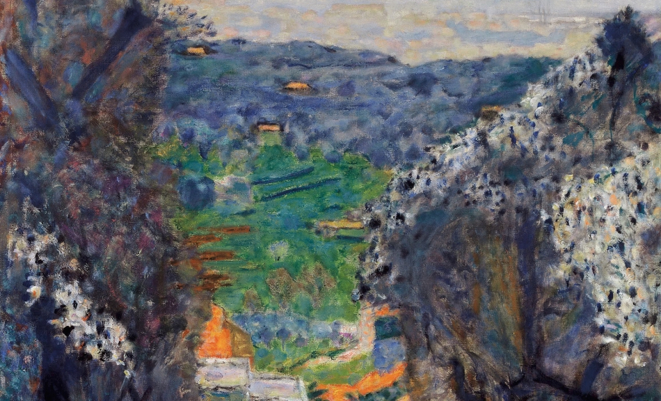 Pierre Bonnard, Paysage du Cannet oder Paysage du Midi (Landschaft in Cannet oder Landschaft in Südfrankreich), 1926 © Kunst Museum Winterthur, Geschenk von Dr. Arthur Hahnloser und Dr. Emil Hahnloser, 1927 |  gifted by Dr. Arthur Hahnloser and Dr. Emil Hahnloser, 1927, Foto | Photo: Kunst Museum Winterthur