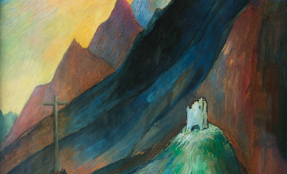 MARIANNE VON WEREFKIN, Das Duell, um 1933 © Fondazione Gabriele e Anna Braglia, Lugano, Foto: Christoph Münstermann