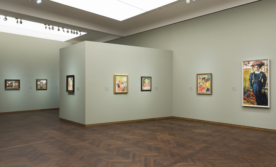 Ausstellungsansicht: "Deutscher Expressionismus" 1 © Leopold Museum, Wien | Foto: Lisa Rastl