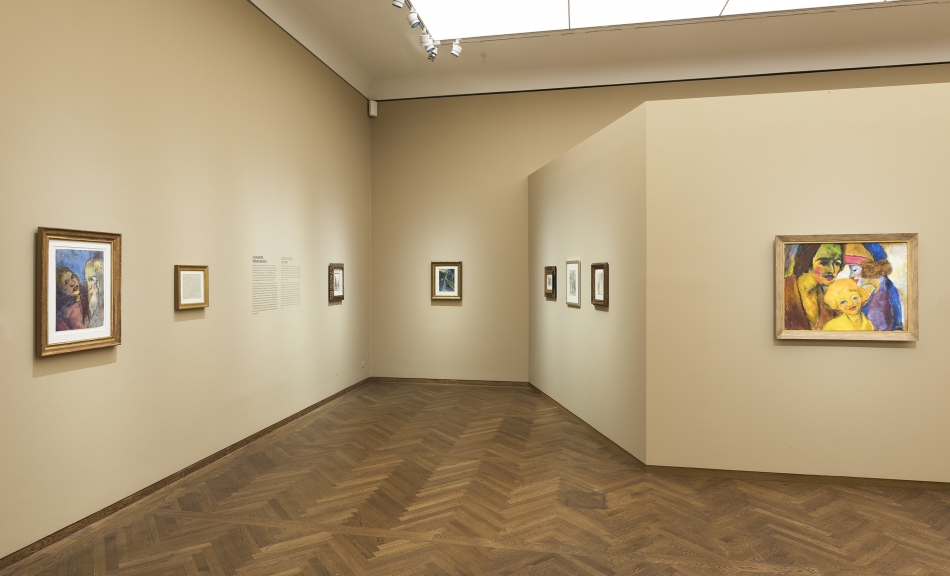 Ausstellungsansicht: "Deutscher Expressionismus" 2 © Leopold Museum, Wien | Foto: Lisa Rastl