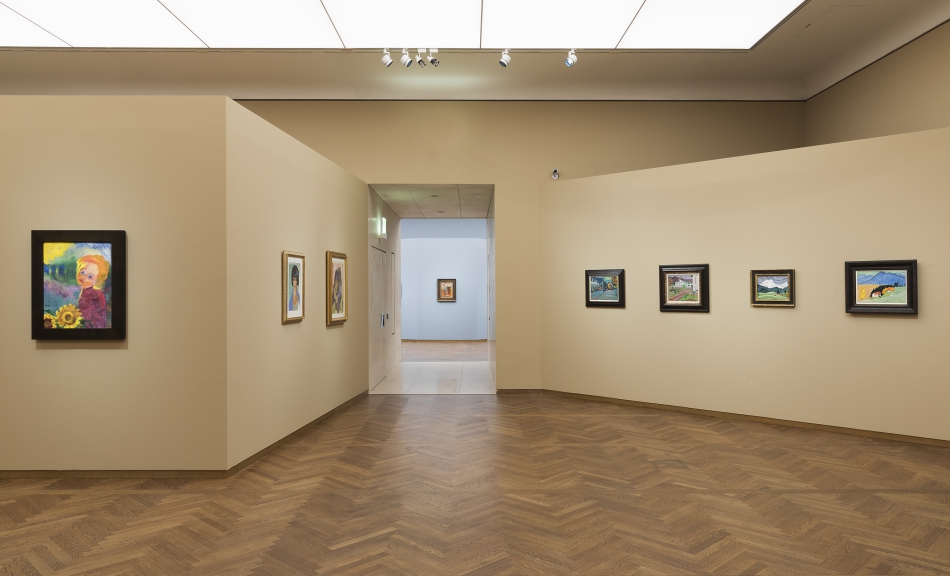 Ausstellungsansicht: "Deutscher Expressionismus" 6 © Leopold Museum, Wien | Foto: Lisa Rastl