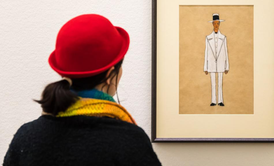 Ausstellungsansicht: "Egon Schiele Jubiläumsschau" 1 ©Leopold Museum, Wien | Foto: Fotomanufaktur Grünwald