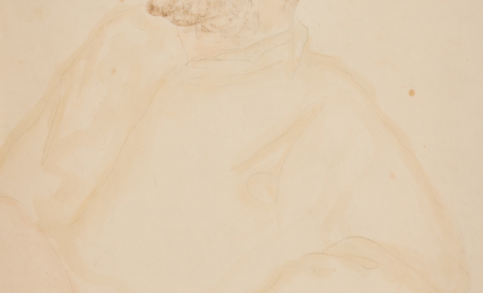 Erwin Dominik Osen, Portrait of a Patient (“Bruno Granichstaedten”), 1915 © Leopold Museum, Vienna, Photo: Leopold Museum, Vienna/Manfred Thumberger