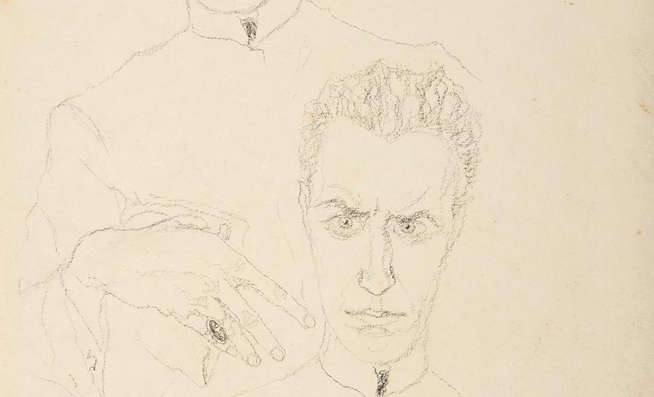 Erwin Dominik Osen, Self-Portrait, 1915 © Helen Emily Davy, Vienna, Photo: Leopold Museum, Vienna/Manfred Thumberger