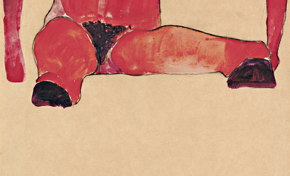 Egon Schiele, Liegende nackte Schwangere, 1910 © Leopold Museum, Wien, Foto: Leopold Museum, Wien/Manfred Thumberger