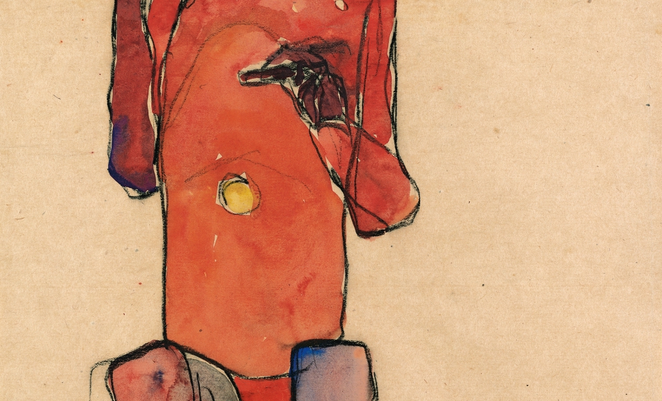 Egon Schiele, Liegendes Neugeborenes, 1910 © Leopold Museum, Wien, Foto: Leopold Museum, Wien/Manfred Thumberger