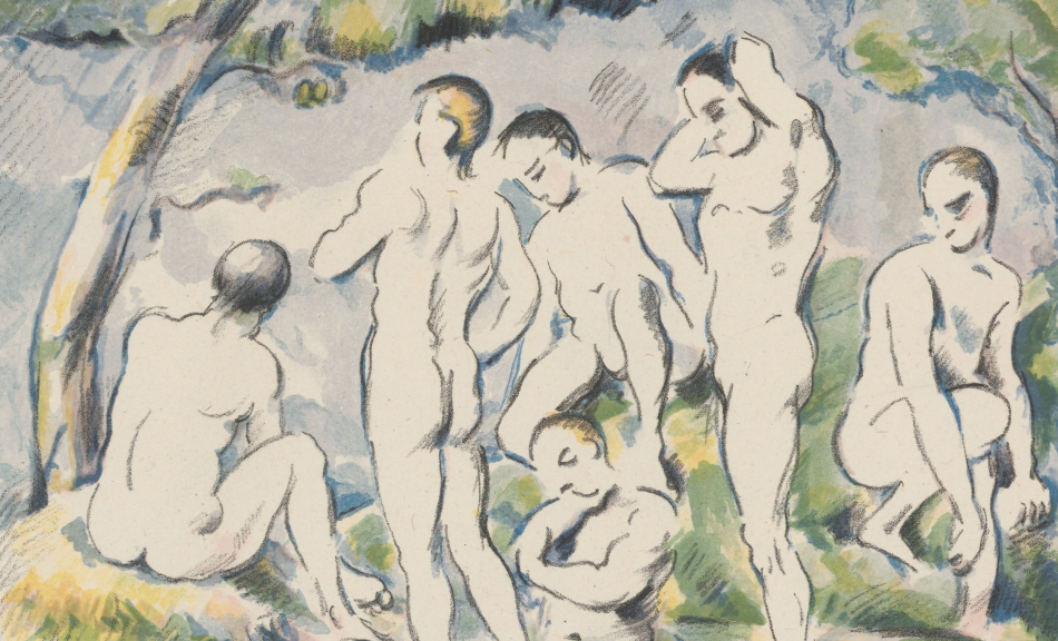 Paul Cézanne, Baigneurs, 1890–1900 © Albertina, Wien Foto: Albertina, Wien