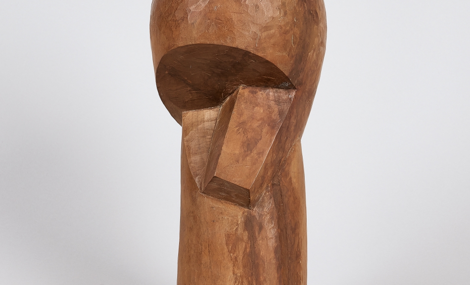 Josef Pillhofer, Round Head, 1958 © Private collection Photo: Leopold Museum, Vienna/Manfred Thumberger © Bildrecht Wien, 2021