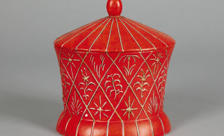 Dagobert Peche, Lidded box, c. 1918 © Private Collection, Photo: Leopold Museum, Vienna/Manfred Thumberger