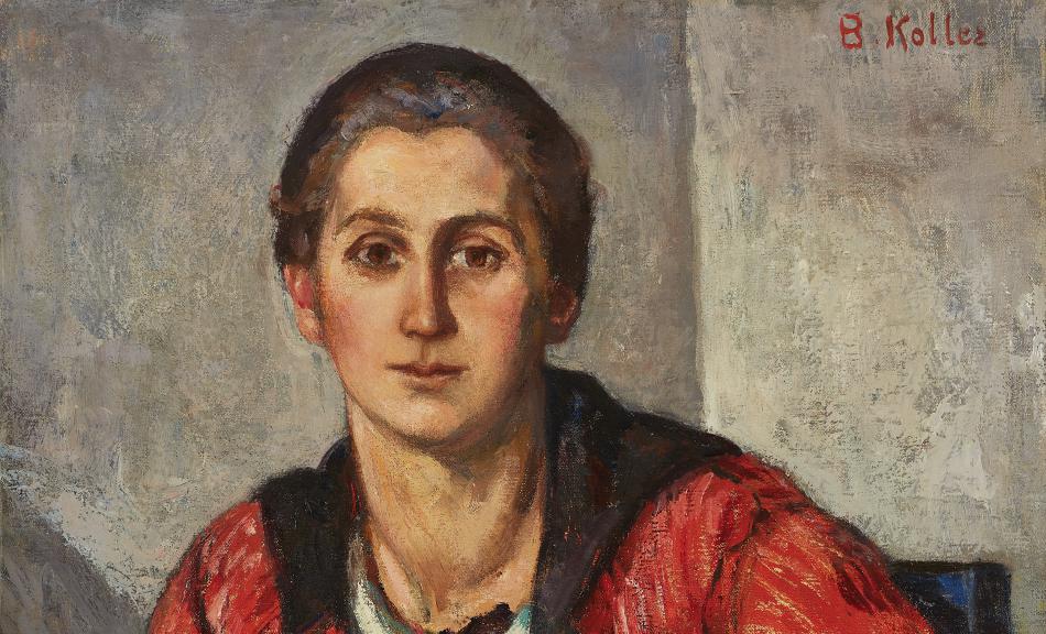 Broncia Koller-Pinell, Selbstporträt, um 1910 © Privatbesitz, Foto: Leopold Museum, Wien/Manfred Thumberger