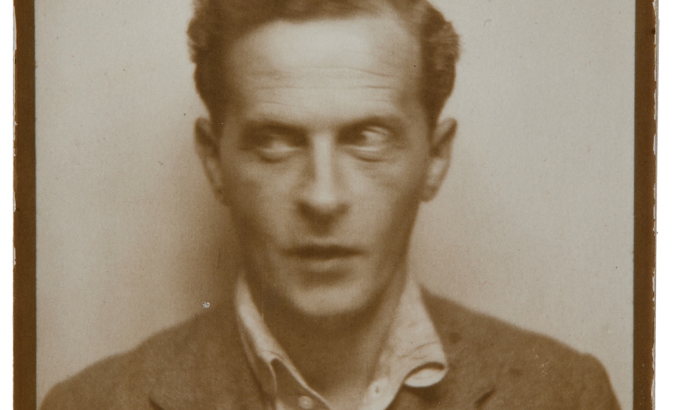 Photo booth portrait of Ludwig Wittgenstein, c. 1930 © Collection Mila Palm, Vienna, Photo: Leopold Museum, Vienna/Manfred Thumberger