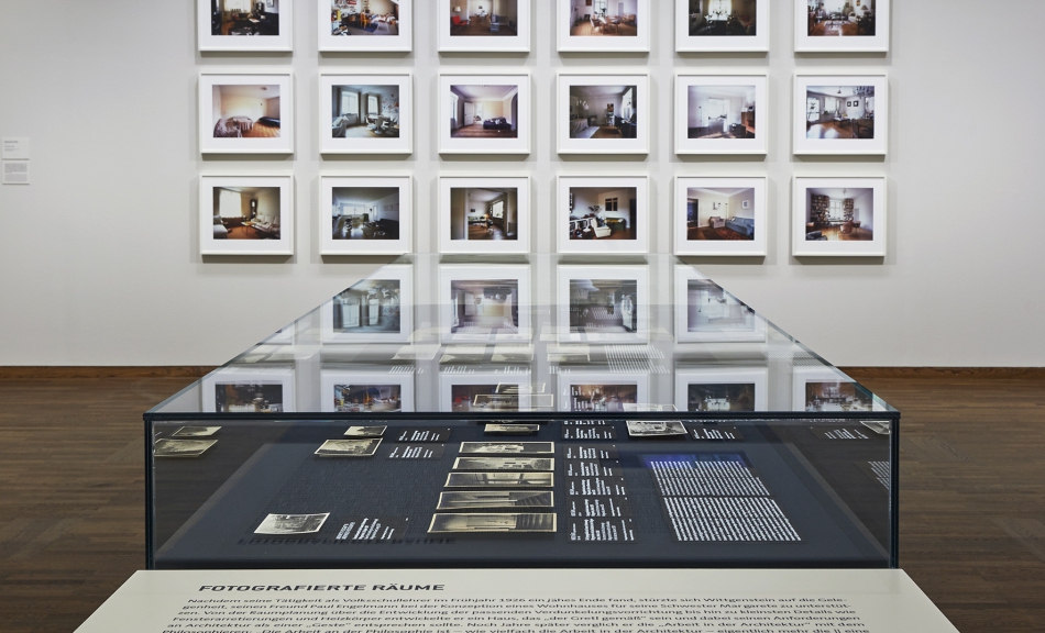 Exhibition views, Ludwig Wittgenstein © Leopold Museum, Vienna, Photo: Lisa Rastl