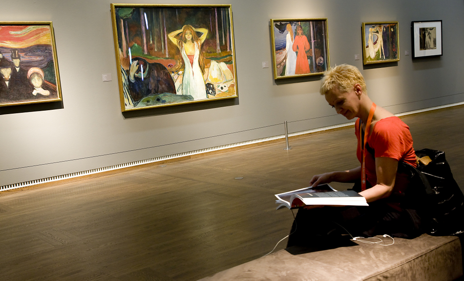 Edvard Munch Exhibition View © Leopold Museum