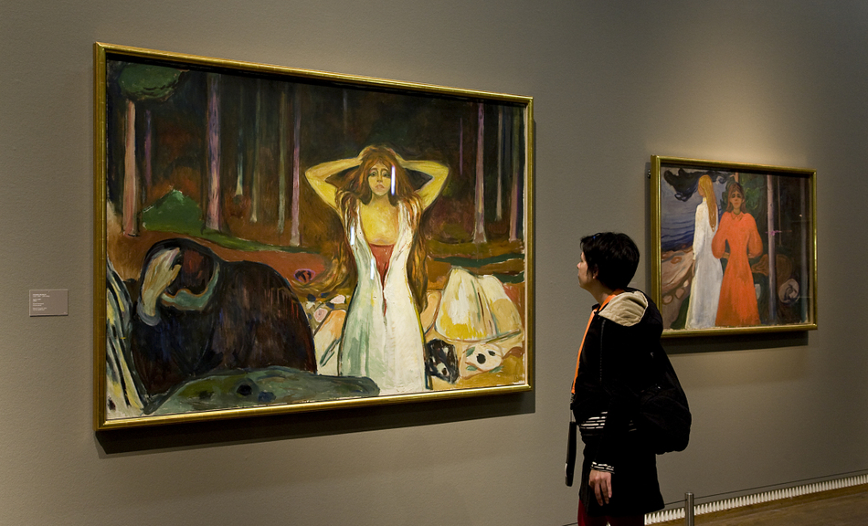 Edvard Munch Ausstellungsübersicht © Leopold Museum