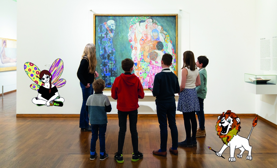 Kinderführung im Leopold Museum © Leopold Museum, Wien/Foto: Jonas Thiller