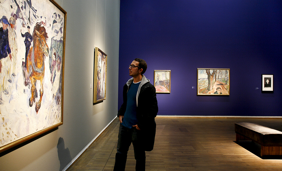 Edvard Munch Ausstellungsübersicht © Leopold Museum