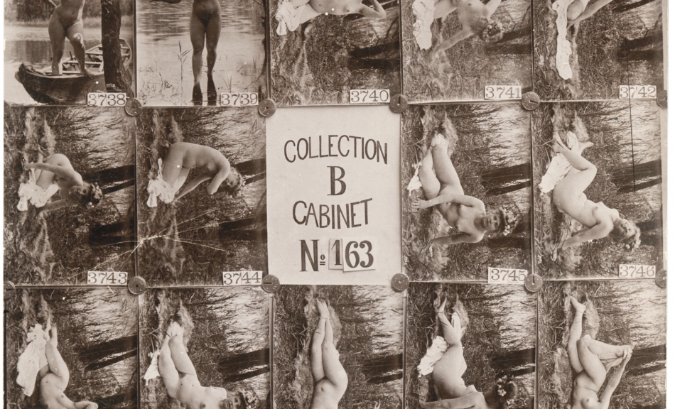 Otto Schmidt, Nude Model Sheet “Collection B Cabinet No. 163”, c. 1903 © Michael Walde-Berger, Wien/Kitzbühel, Photo: Michael Walde-Berger, Wien/Kitzbühel, Estate Alfons Walde