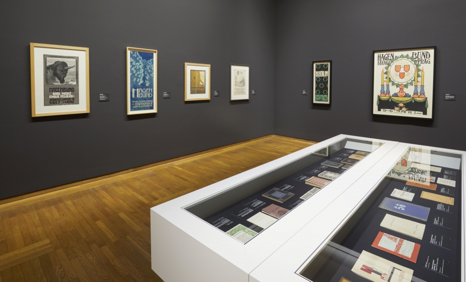 Einblick in die Ausstellung HAGENBUND © Leopold Museum, Wien, Foto: Leni Deinhardstein