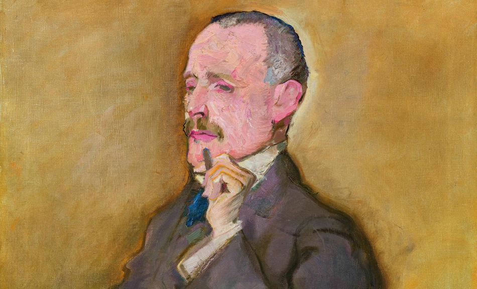 MAX OPPENHEIMER, Bildnis Ernst Koessler, 1910 © Museum Ortner, Wien, Foto: Kunsthandel Giese & Schweiger