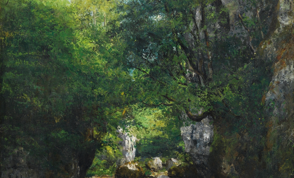 GUSTAVE COURBET, The Water Stream, La Brème, 1866 © Museo Nacional Thyssen-Bornemisza, Madrid | Photo: Museo Nacional Thyssen-Bornemisza, Madrid GUSTAVE COURBET, The Water Stream, La Brème, 1866 © Museo Nacional Thyssen-Bornemisza, Madrid | Photo: Museo Nacional Thyssen-Bornemisza, Madrid