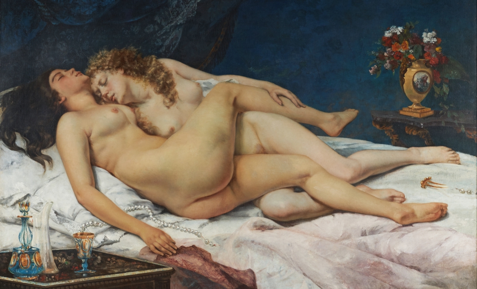 GUSTAVE COURBET, The Sleepers, 1866 © Petit Palais, musée des Beaux-Arts de la Ville de Paris | Photo: GrandPalaisRmn/Hervé Lewandowski GUSTAVE COURBET, The Sleepers, 1866 © Petit Palais, musée des Beaux-Arts de la Ville de Paris | Photo: GrandPalaisRmn/Hervé Lewandowski