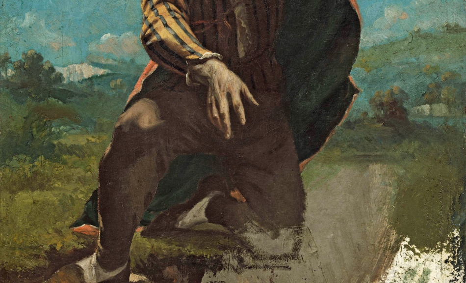 GUSTAVE COURBET, The Man Mad with Fear, c. 1844 © The National Museum of Norway | Photo: Nasjonalmuseet/Børre Høstland GUSTAVE COURBET, The Man Mad with Fear, c. 1844 © The National Museum of Norway | Photo: Nasjonalmuseet/Børre Høstland