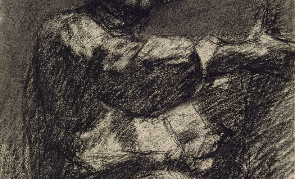 Gustave Courbet, Young Man Sitting, Study. Self-Portrait at the Easel, 1847 © Paris, musée d’Orsay, conservé au cabinet des arts graphiques du musée du Louvre, Photo: GrandPalaisRmn (musée d’Orsay)/Thierry Le Mage Gustave Courbet, Young Man Sitting, Study. Self-Portrait at the Easel, 1847 © Paris, musée d’Orsay, conservé au cabinet des arts graphiques du musée du Louvre, Photo: GrandPalaisRmn (musée d’Orsay)/Thierry Le Mage