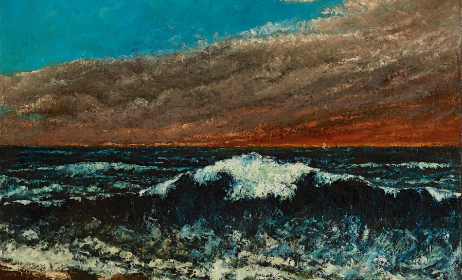 Gustave Courbet, The Wave, 1870 © Museum Folkwang, Essen, Photo: Museum Folkwang, Essen Gustave Courbet, The Wave, 1870 © Museum Folkwang, Essen, Photo: Museum Folkwang, Essen